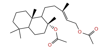 (E)-Labda-13-en-8a-15yl acetate